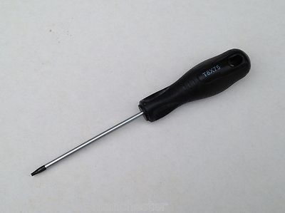 T8 x 75mm Torx Screwdriver. Star Tip. T8X75. By Smiths Tools of England.