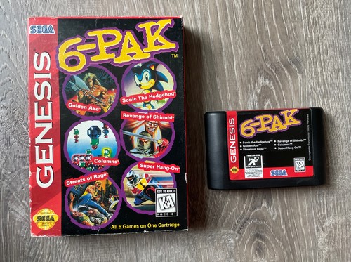 6-Pak【中古美品・genesis北米版】 6-Pak【中古美品・genesis北米版】 - メルカリ