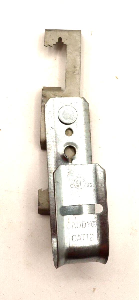 Caddy 4L Cat12, J-Hook w/Multipurpose Clip, (6Z4S), Steel