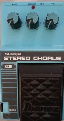 Ibanez Super Stereo Chorus SC10 Efect Pedal, Made in Japan.