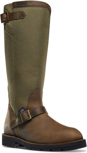 Pre-owned Danner Men's San Angelo 17" Hunting Snake Boot In Brown