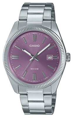 Casio MTP Series Analogue Quartz (38.5mm) Lavender Purple Sunray