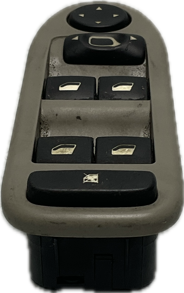 Pulsantiera alzavetri anteriore sinistra CITROEN C5 codice ricambio: 96498424zw