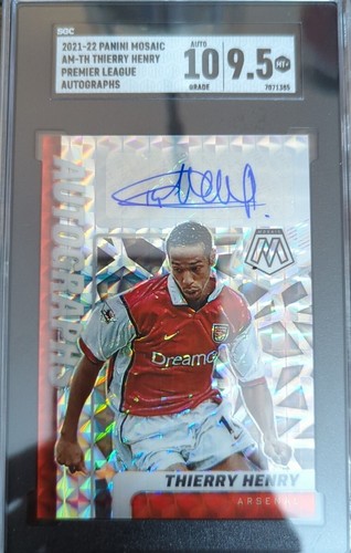 世界に2枚　panini THIERRY HENRY auto psa10 世界に2枚 panini THIERRY HENRY auto psa10（The new Topps