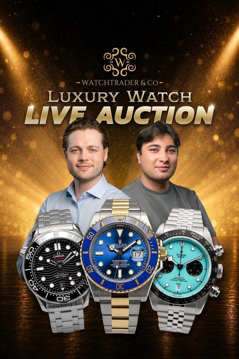 Watchtrader Auction | Rolex, Tudor, Breitling, Omega | £1 Starts No Reserve