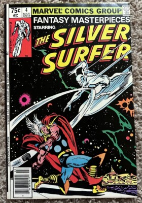 Fantasy Masterpieces 4 Marvel Comics 1980 Mid Grade Classic Thor Silver Surfer