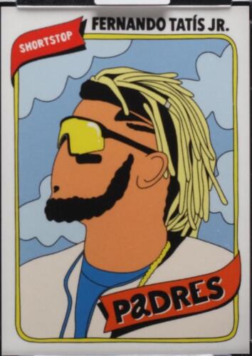 Topps Project 70 Fernando Tatis Jr. by JK5 #578 Artist Proof Topps Project 70 Fernando Tatis Jr. by JK5 #578 Artist Proof