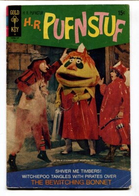 H.R PUFNSTUF #4 comic book 1971-GOLD KEY-SID & MARTY KROFT-TV SERIES-vg-