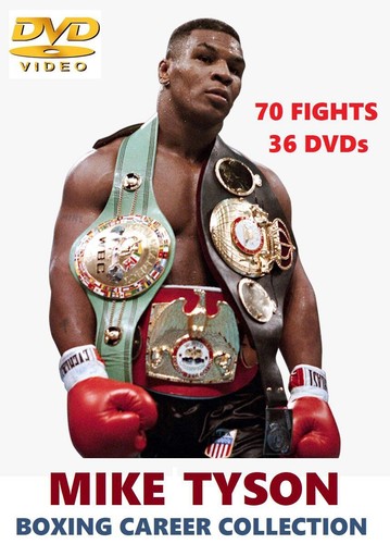 Mike Tyson Boxing Career 70 fights 36 DVDs | eBay