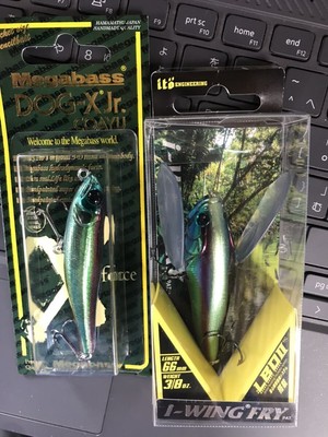 Megabass Limited Yamato Tamamushi 2-Piece Set Color Inspection Pop X Dog