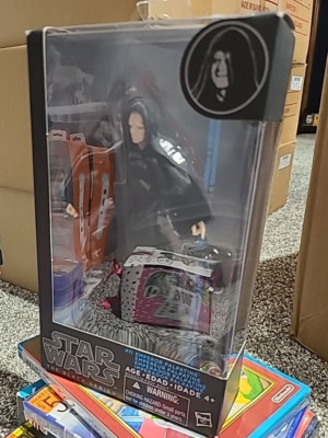 Hasbro Star Wars The Black Series Emperor Palpatine 6'' Action Figure LJS
