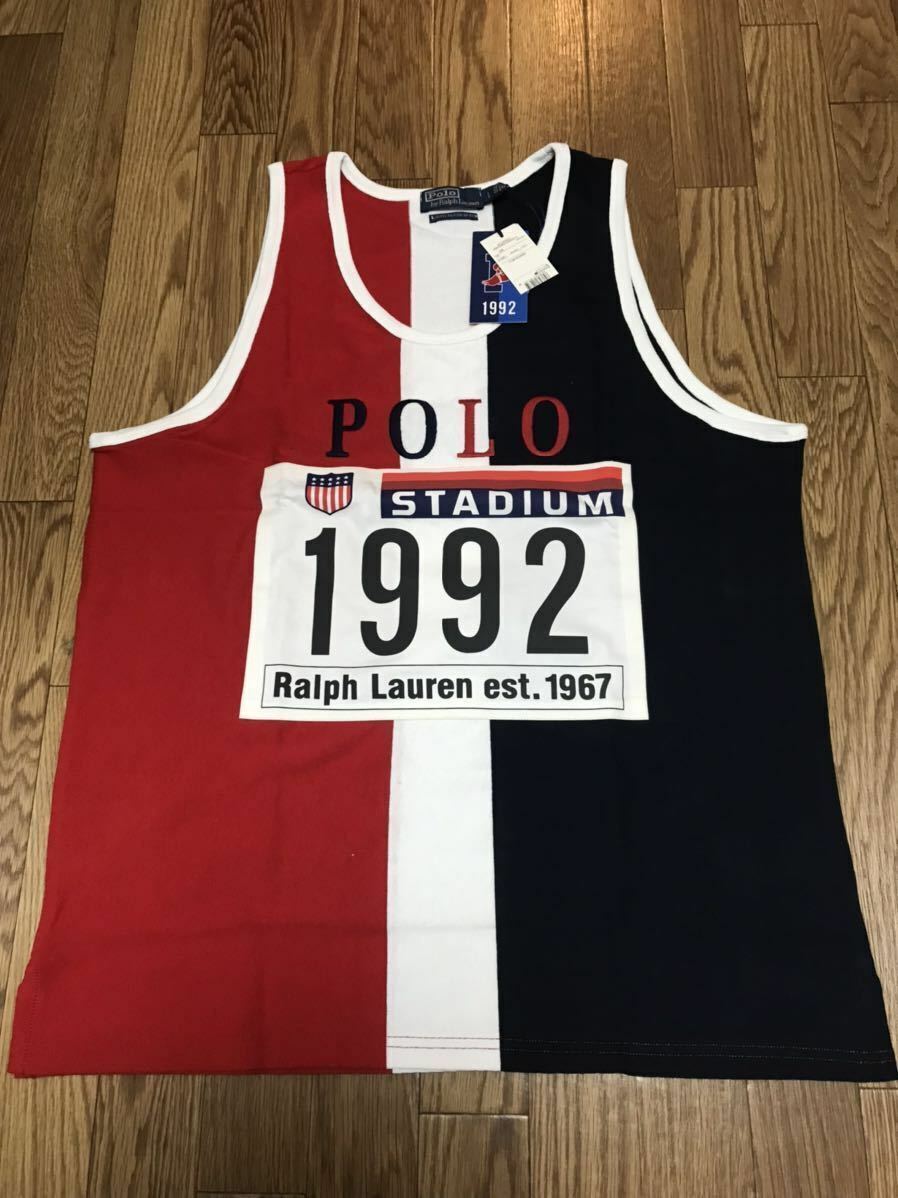 NEW Polo Ralph Lauren Tokyo Stadium Collection Tank Top 1992 NEW Polo Ralph Lauren Tokyo Stadium Collection Tank Top 1992