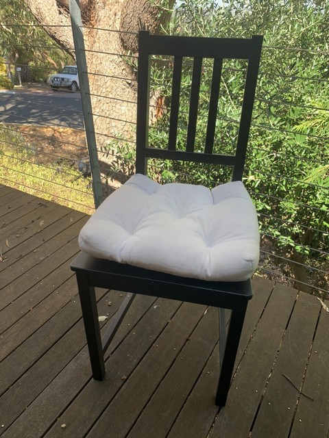 IKEA black wooden chair | Dining Chairs | Gumtree Australia Armadale