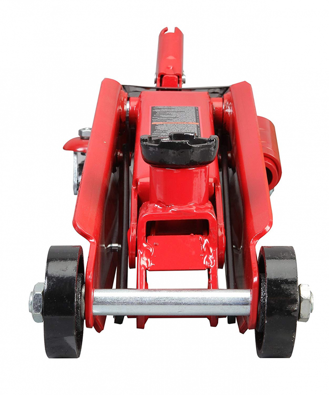Torin Big Red Hydraulic Trolley Floor Jack: SUV/Extended Height, 3 Ton Capacity