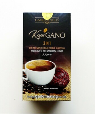 8 Boxes Gano Excel 3 in 1 Coffee Ganoderma Reishi Lingzhi Instant Cafe Express