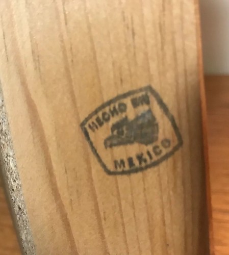 VTG 3D SHADOW BOX ART POTTERY MEXICO INSPIRED Wall Hanging MADE IN MEXICO