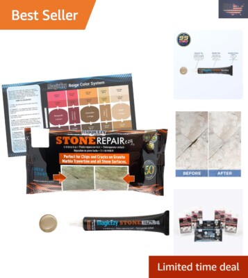 Stone Repairezy Beige:- Granite, Marble, Travertine. Quartz - Repair Chipped,...