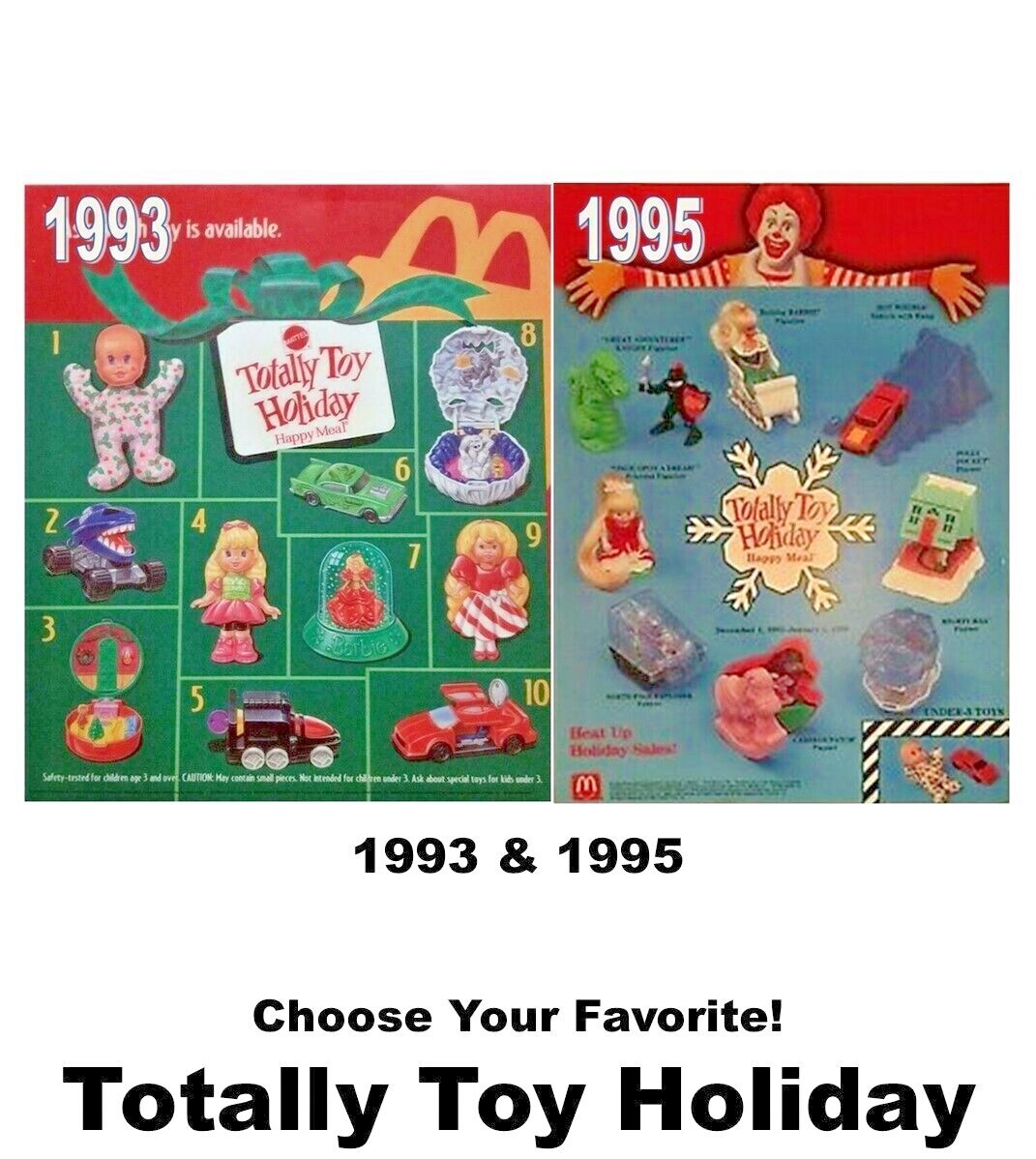 【専用】マクドナルド ハンドパペット 1993年 McDonalds 箱、袋付き マクドナルド ハッピーセット ドナルドとなかまたち 1993