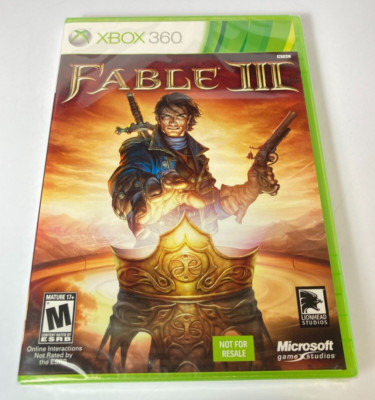 Fable III 3 Microsoft Xbox 360 *BRAND NEW, SEALED*