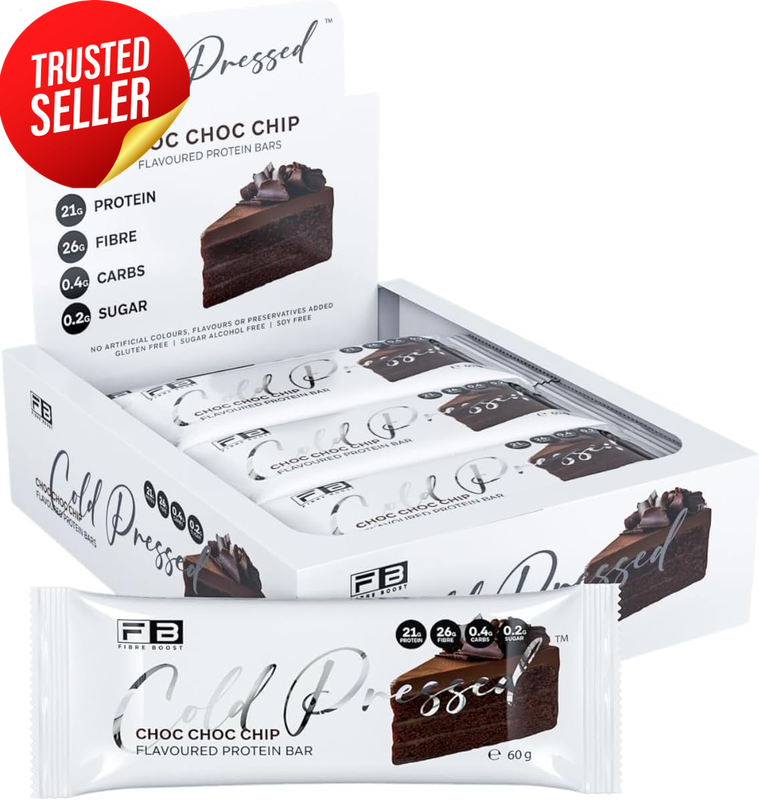 Cold Pressed Choc Choc Chip Flavoured Protein Bar