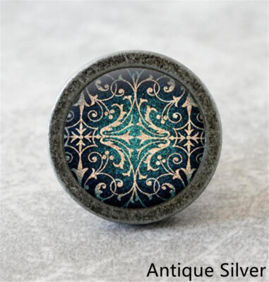 Antique Silver Dresser Knobs Pulls Vintage style Drawer Pulls Cabinet Knobs Pull