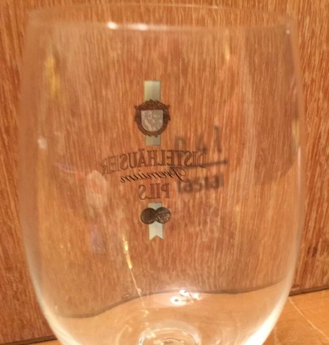 Distelhäuser Premium Pils .4L Rastal Glass Super Rare Tulip Stemware German Brew