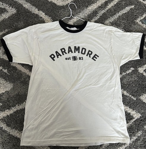 Paramore Official Tour Shirt Europe 2024 Taylor Swift Opener Size XL RARE  Ringer | eBay