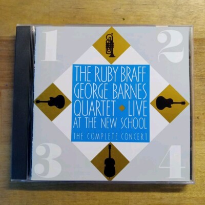 Live at the New School by Ruby Braff George Barnes Quartet (CD 1994 Chiaroscuro)