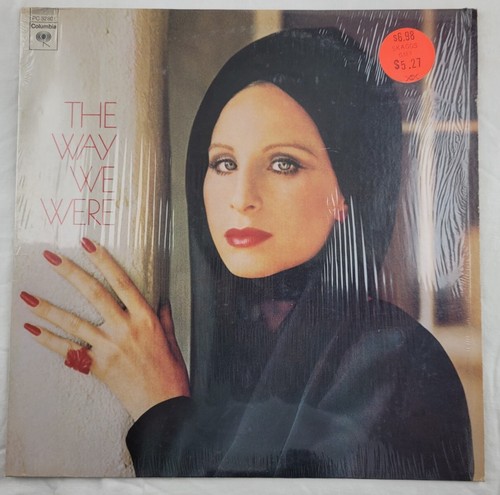 Barbra Streisand The Way We Were LP Vinyl 1974 PC 32801 with