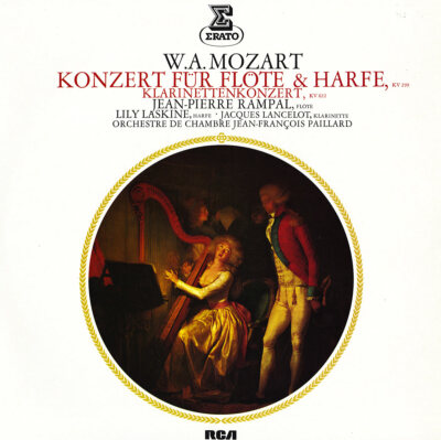 クラシック CD Mozart - Jean-Pierre Rampal &amp;amp; Lily Laskine, Jacques Lancelot,  Concerto Pour Flute &amp;amp; Harpe, Concerto Pour Clarinette Jean-Pierre Rampal, Jacques Lancelot, Lily Laskine, Mozart