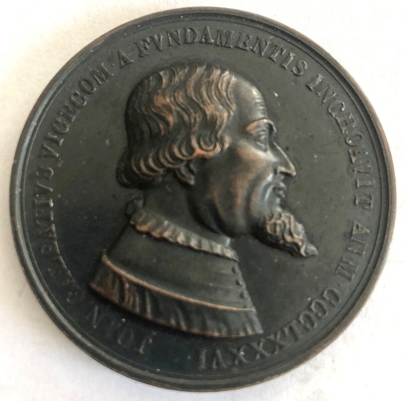 Italien Mailand 1886, 500 Jahrfeier Der Erbauung Des MailÃ¤Nder Doms, 47 Mm