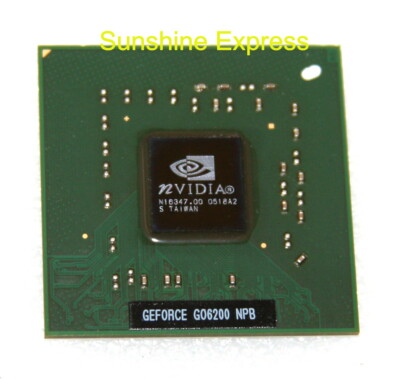 1pcs New NVIDIA GEFORCE GO6200 NPB Graphics IC Chip w/ Balls