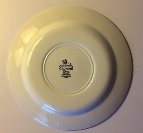 Churchill England Willow Plate 10.25”