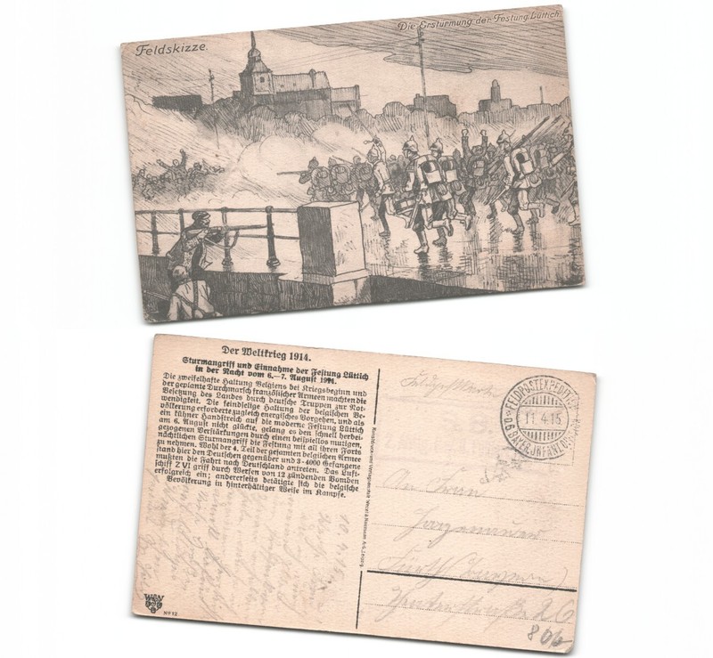 (B8836806)   Sturm Auf Lï¿½Ttich 1. Weltkrieg