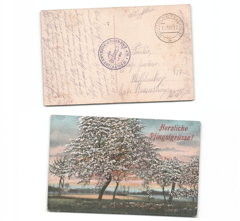 (B8836927)   Pfingstgrï¿½ï¿½E Wï¿½Rttembergische Inf. 1. Weltkrieg