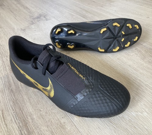 Nike Fußballschuhe Gr. 38 Phantom Venom Academy FG Jr Schwarz Gold