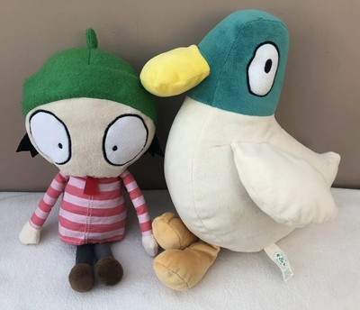 sarah and duck plush toys