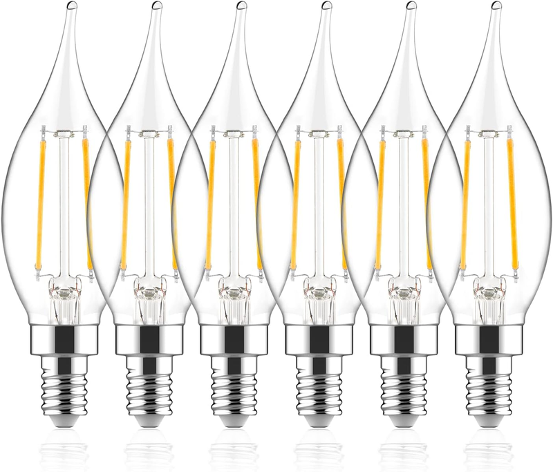 40 Watt Equivalent, Ca10 Flame