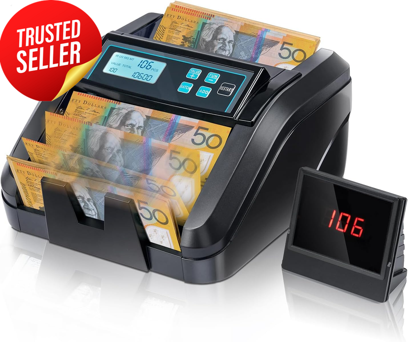 Money Counter AUD Value Count 1100/Min
