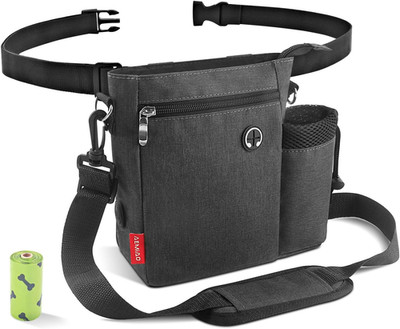 Leckerlibeutels Hunde Mit Wasserflaschen Halter, Multifunktionaler Futtertasche 