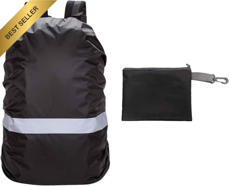 Waterproof Rain Cover for Backpack 35L Reflective Rucksack Rain Cover Schoolbag