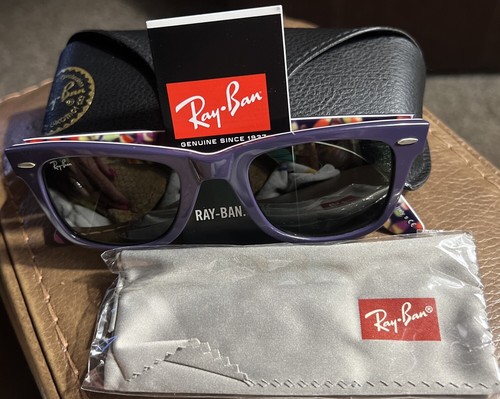 Ray-Ban RB-2140 ブラックサングラス Amazon.com: Ray-Ban Sunglasses RB 2140 F 901/3F Wayfarer
