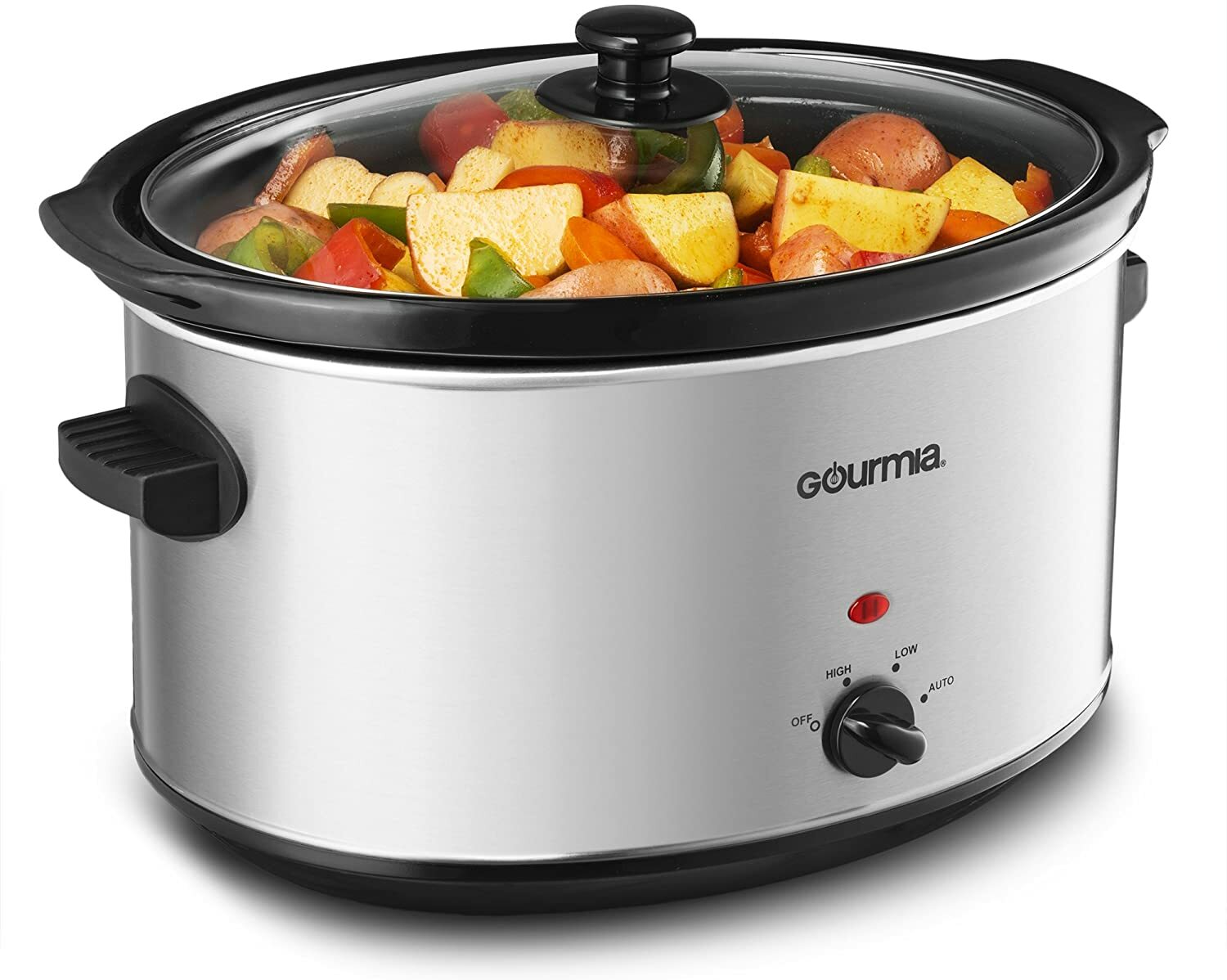 PC850 GOURMIA 8.5 Quart Stainless Steel Slow Cooker