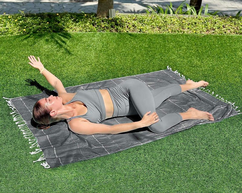 Utopia Towels Pack of 2 Turkish Beach Towel (40X72 Inches), Oversized 100% Cotto