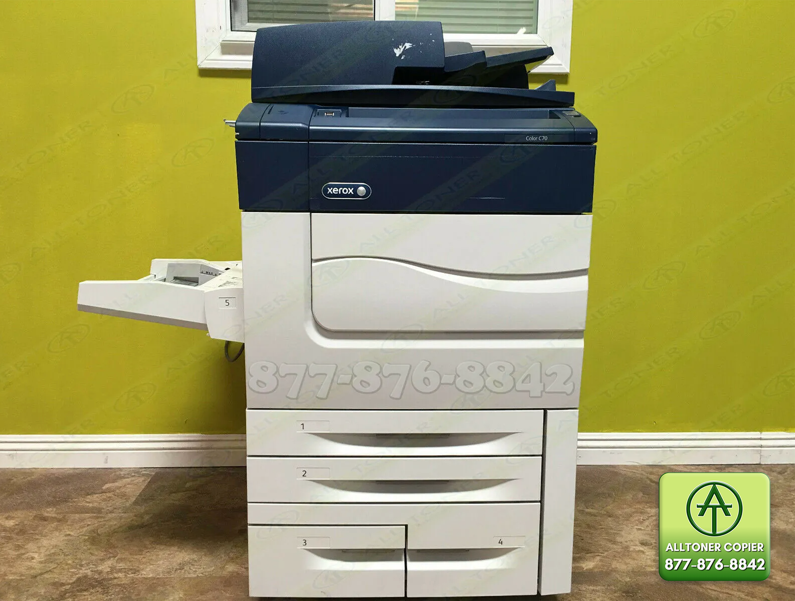 Xerox Color C70 75 PPM Printer Copier Scanner Tray 5 Offset Catch