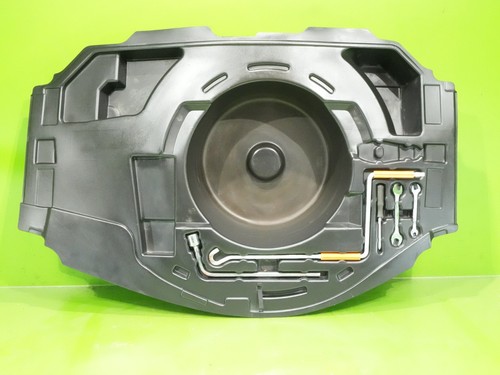 01-05 IS300 OEM rear back trunk spare tire tool holder mount panel tray