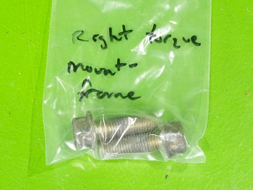92-95 Civic EX Si del Sol OEM engine motor right torque mount - frame bolts SET