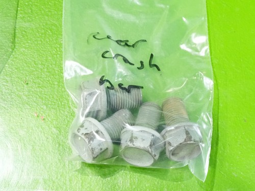 96-00 Civic EX Si OEM rear crash impact reinforcement bar beam mount bolts SET