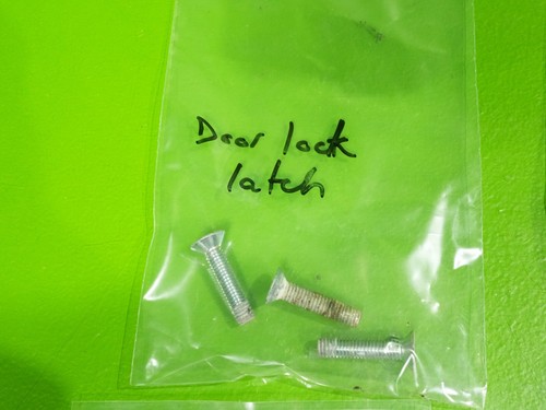 92-95 Civic OEM door lock latch catch mount bolts SET