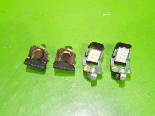 90-93 Integra OEM driver left door glass window bumpers stops brackets